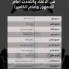 ورشة فن الإلقاء والتحدث أمام الجمهور وأمام الكاميرا